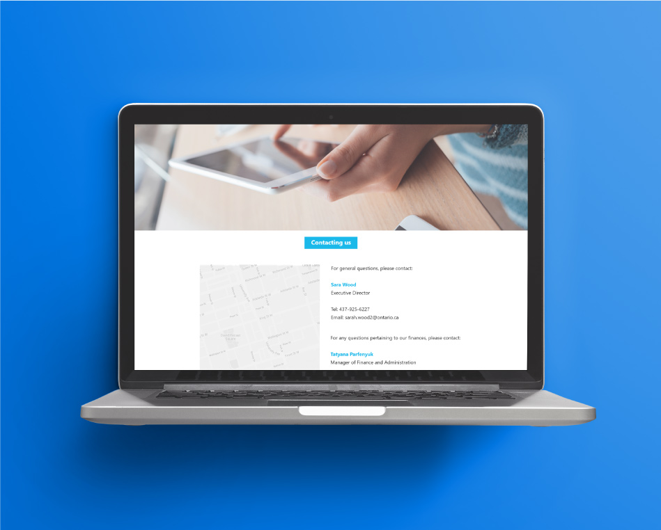 website desktop version