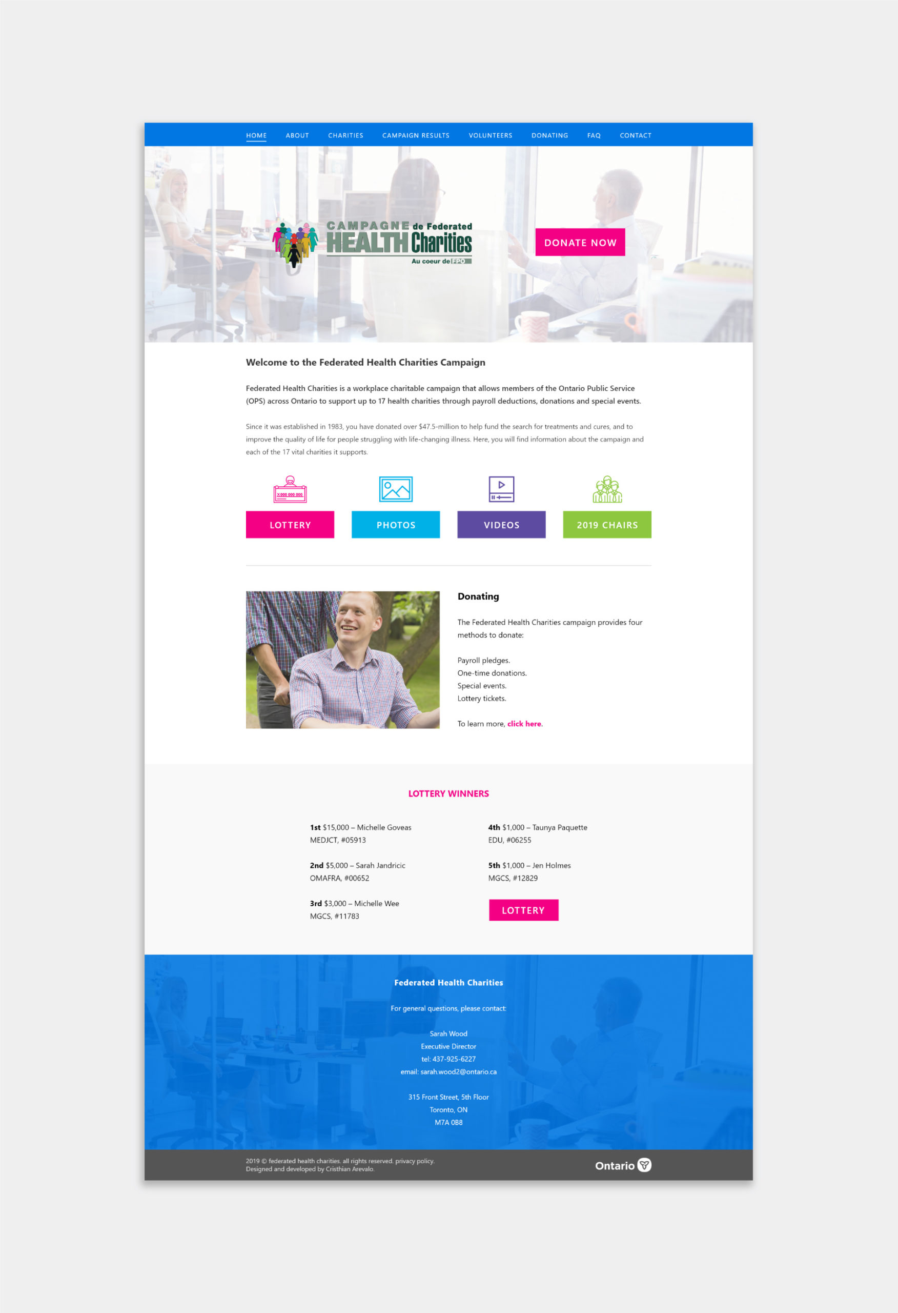 Website redesign image